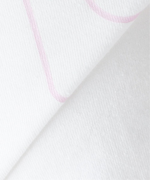 Charles Chaton（シャルルシャトン）の「C logo TEE（Tシャツ/カットソー・レディース・ホワイト/ピンク・FREE）」の6枚目の写真