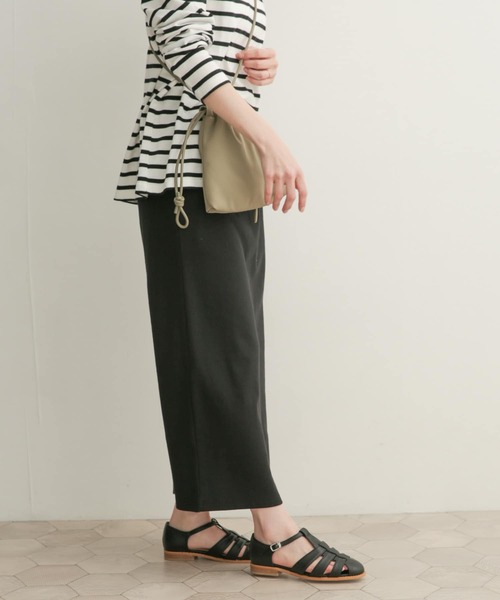 URBAN RESEARCH DOORS（アーバンリサーチドアーズ）の「リブカットストレートスカート（スカート・レディース・ブラック/ライトベージュ・1）」の15枚目の写真