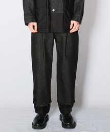 Wizzard ウィザード / WASHED DOCKING DENIM ARMY PANTS ウォッシュドドッキングデニムアーミーデニムパンツ