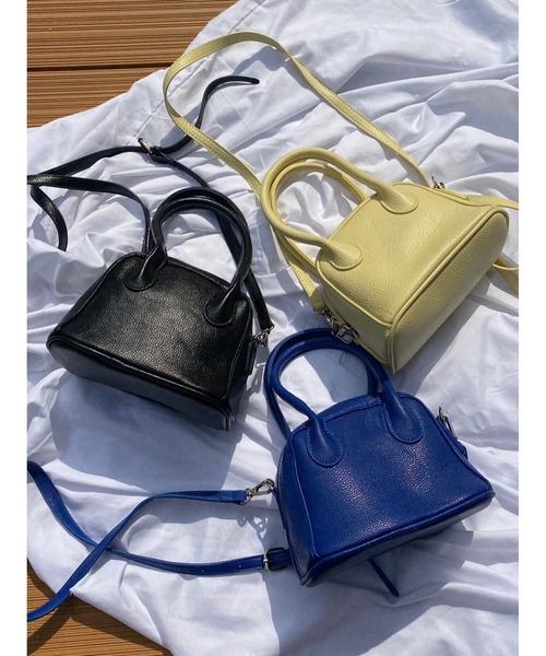 WC（ダブル シー）の「カラー2WAYミニボストン（ショルダーバッグ・レディース・ブラック/イエロー/ブルー・FREE）」の14枚目の写真