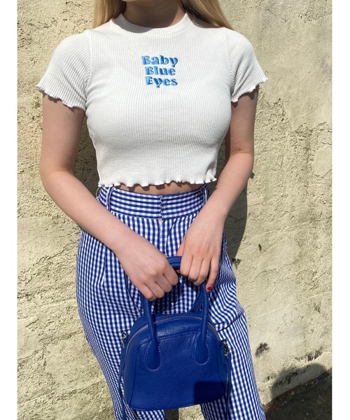 WC（ダブル シー）の「カラー2WAYミニボストン（ショルダーバッグ・レディース・ブラック/イエロー/ブルー・FREE）」の4枚目の写真