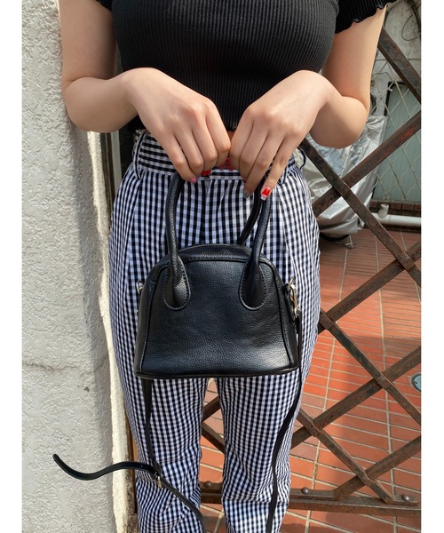 WC（ダブル シー）の「カラー2WAYミニボストン（ショルダーバッグ・レディース・ブラック/イエロー/ブルー・FREE）」の13枚目の写真