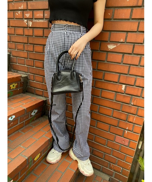 WC（ダブル シー）の「カラー2WAYミニボストン（ショルダーバッグ・レディース・ブラック/イエロー/ブルー・FREE）」の7枚目の写真