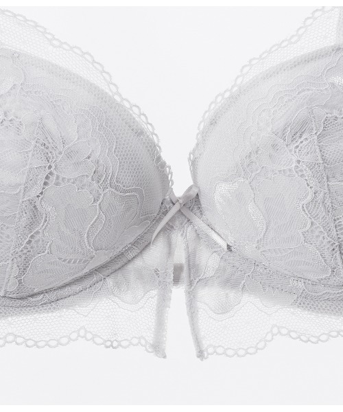 PEACH JOHN(ピーチジョン)の「【ノンワイヤーでも程よい谷間。レースブラ&ショーツ2点セット】スリットレースノンワイヤーブラジャー&ショーツセットりらこれ(ブラ&ショーツ・レディース・ネイビー/グレー/ピンク/ブラウン/グリーン/オレンジ/ライトピンク/ダークブラウン/ブルー/スモークピンク・BC65/BC70/BC75/DE65/DE70/DE75)」の14枚目の写真