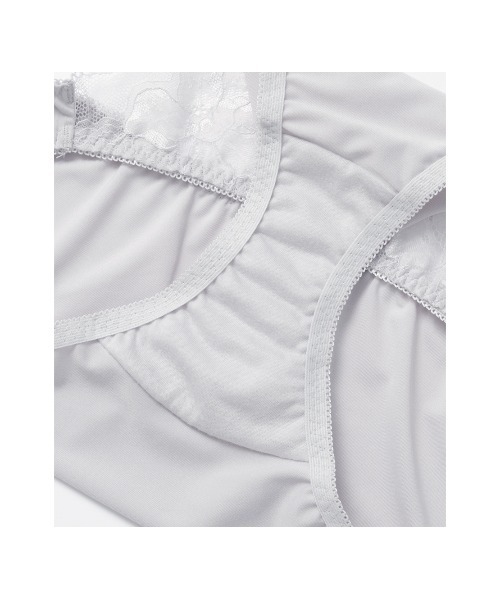 PEACH JOHN(ピーチジョン)の「【ノンワイヤーでも程よい谷間。レースブラ&ショーツ2点セット】スリットレースノンワイヤーブラジャー&ショーツセットりらこれ(ブラ&ショーツ・レディース・ネイビー/グレー/ピンク/ブラウン/グリーン/オレンジ/ライトピンク/ダークブラウン/ブルー/スモークピンク・BC65/BC70/BC75/DE65/DE70/DE75)」の13枚目の写真