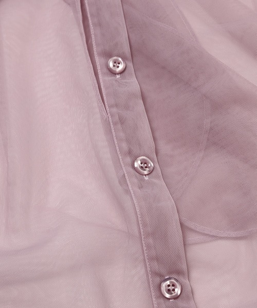 Simone Rocha（シモーネロシャ）の「OFF SHOULDER SLEEVELESS MIDI DRESS W/ FRILL（ドレス・レディース・ライラック・6）」の3枚目の写真