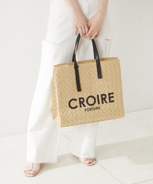 Chico | 【新色追加】ロゴ入り雑材BIGトート(トートバッグ)