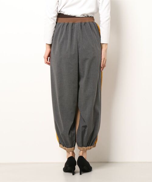 gomme（ゴム）の「Li/Rキャンバス　Wゴムバルーンパンツ（その他パンツ・レディース・カーキ/ベージュ/ブラック・MEDIUM）」の22枚目の写真