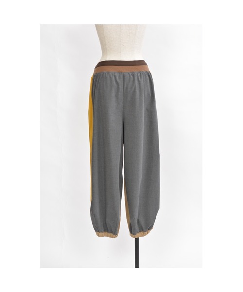 gomme（ゴム）の「Li/Rキャンバス　Wゴムバルーンパンツ（その他パンツ・レディース・カーキ/ベージュ/ブラック・MEDIUM）」の15枚目の写真