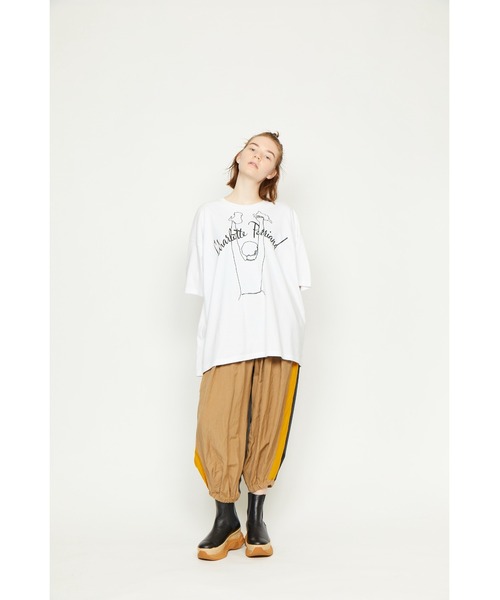 gomme（ゴム）の「Li/Rキャンバス　Wゴムバルーンパンツ（その他パンツ・レディース・カーキ/ベージュ/ブラック・MEDIUM）」の17枚目の写真