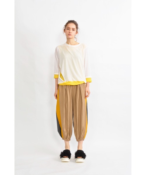 gomme（ゴム）の「Li/Rキャンバス　Wゴムバルーンパンツ（その他パンツ・レディース・カーキ/ベージュ/ブラック・MEDIUM）」の18枚目の写真