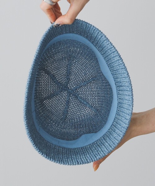 BEAMS HEART(ビームスハート)の「BEAMS HEART / ダウンブリム バケットハット(ハット・レディース・ブラウン系その他3/ブラック/オフホワイト/ブルー・FREE)」の10枚目の写真