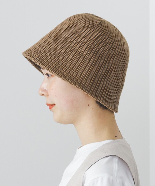 BEAMS HEART(ビームスハート)の「BEAMS HEART / ダウンブリム バケットハット(ハット・レディース・ブラウン系その他3/ブラック/オフホワイト/ブルー・FREE)」の6枚目の写真