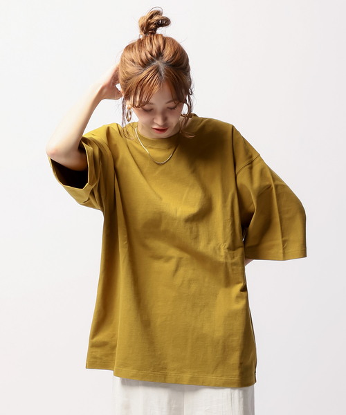 B.C STOCK(ベーセーストック)の「14oz BIG Tee(Tシャツ/カットソー・メンズ・ホワイト/ブラック/グリーン/マスタード・MEDIUM/LARGE/X-LARGE)」の11枚目の写真