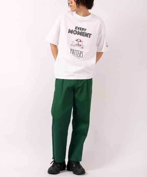 FUNALIVE（ファンアライブ）の「BF2 select SAコットン ビッグシルエット シロクマ 刺繍 半袖 Tシャツ（Tシャツ/カットソー・メンズ・ホワイト/ブラック/ピンク/グリーン・LL/M/L）」の14枚目の写真