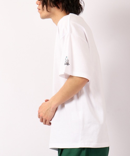 FUNALIVE（ファンアライブ）の「BF2 select SAコットン ビッグシルエット シロクマ 刺繍 半袖 Tシャツ（Tシャツ/カットソー・メンズ・ホワイト/ブラック/ピンク/グリーン・LL/M/L）」の11枚目の写真