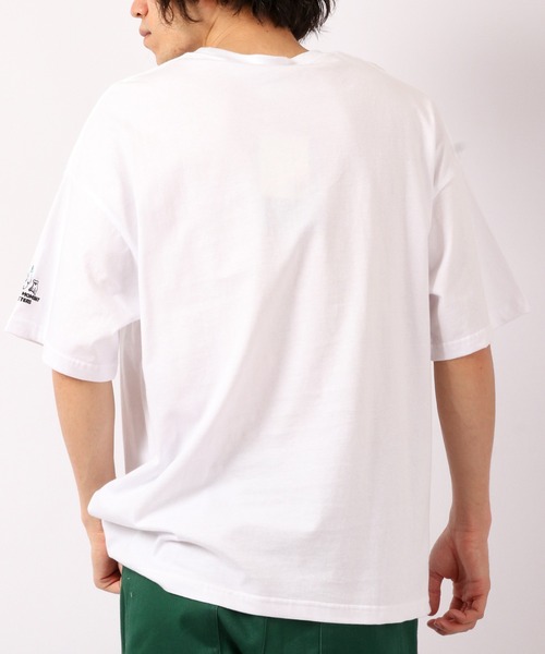 FUNALIVE（ファンアライブ）の「BF2 select SAコットン ビッグシルエット シロクマ 刺繍 半袖 Tシャツ（Tシャツ/カットソー・メンズ・ホワイト/ブラック/ピンク/グリーン・LL/M/L）」の12枚目の写真