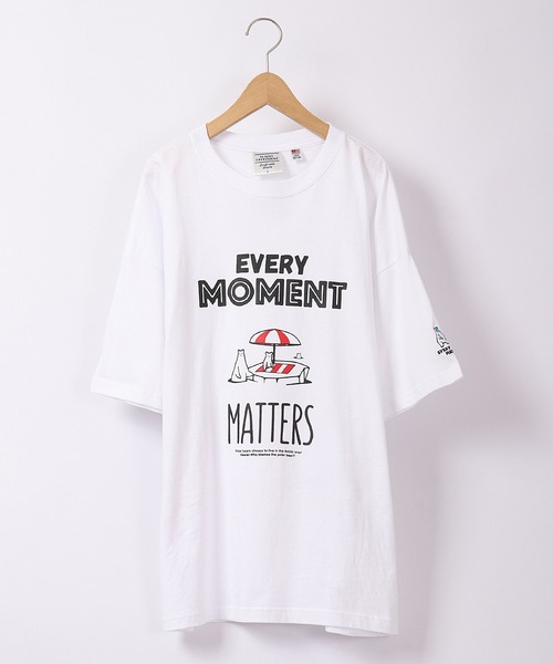 FUNALIVE（ファンアライブ）の「BF2 select SAコットン ビッグシルエット シロクマ 刺繍 半袖 Tシャツ（Tシャツ/カットソー・メンズ・ホワイト/ブラック/ピンク/グリーン・LL/M/L）」の5枚目の写真