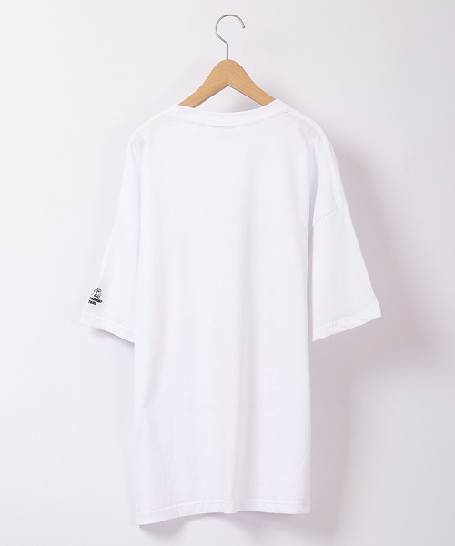 FUNALIVE（ファンアライブ）の「BF2 select SAコットン ビッグシルエット シロクマ 刺繍 半袖 Tシャツ（Tシャツ/カットソー・メンズ・ホワイト/ブラック/ピンク/グリーン・LL/M/L）」の6枚目の写真