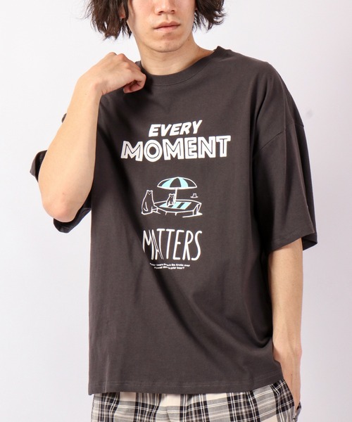 FUNALIVE（ファンアライブ）の「BF2 select SAコットン ビッグシルエット シロクマ 刺繍 半袖 Tシャツ（Tシャツ/カットソー・メンズ・ホワイト/ブラック/ピンク/グリーン・LL/M/L）」の21枚目の写真