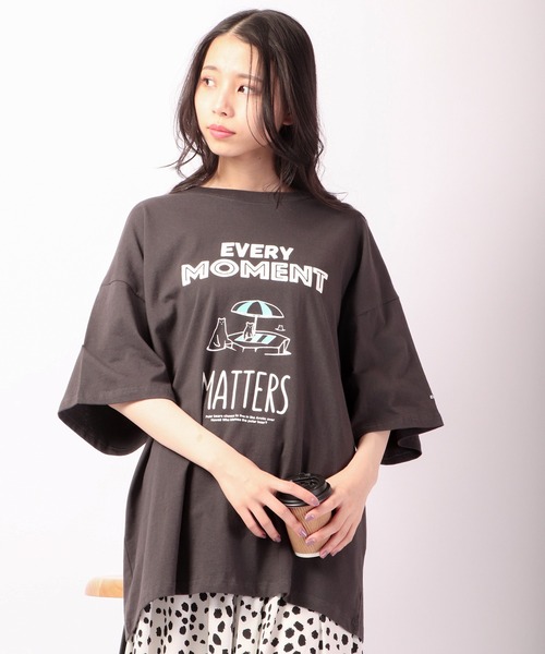 FUNALIVE（ファンアライブ）の「BF2 select SAコットン ビッグシルエット シロクマ 刺繍 半袖 Tシャツ（Tシャツ/カットソー・メンズ・ホワイト/ブラック/ピンク/グリーン・LL/M/L）」の13枚目の写真