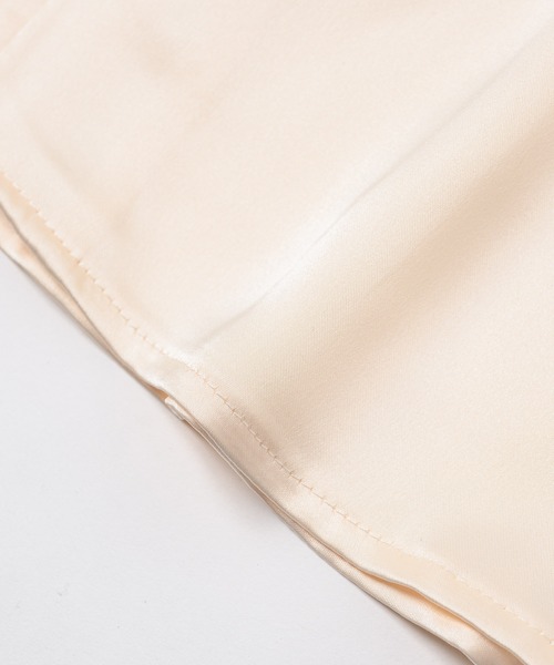 neez.（ニーズ）の「オーバーサイズサテンシャツ（シャツ/ブラウス・メンズ・ホワイト/ブルー/ミント/テラコッタ・SMALL/MEDIUM/LARGE）」の17枚目の写真