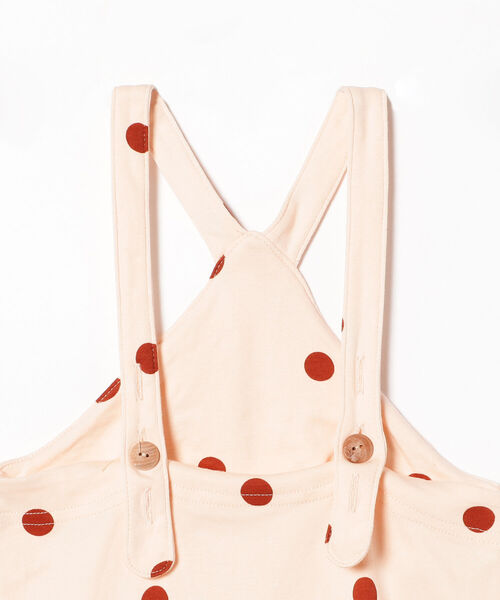 こども ビームス（コドモビームス）の「organic zoo / サロペット 22（3～12ヵ月）（ロンパース・キッズ・ブラック/ピンク・6-12M/3-6M）」の7枚目の写真