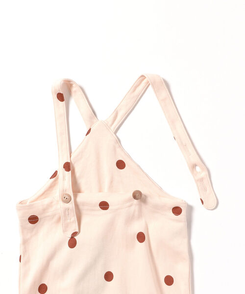 こども ビームス（コドモビームス）の「organic zoo / サロペット 22（3～12ヵ月）（ロンパース・キッズ・ブラック/ピンク・6-12M/3-6M）」の10枚目の写真