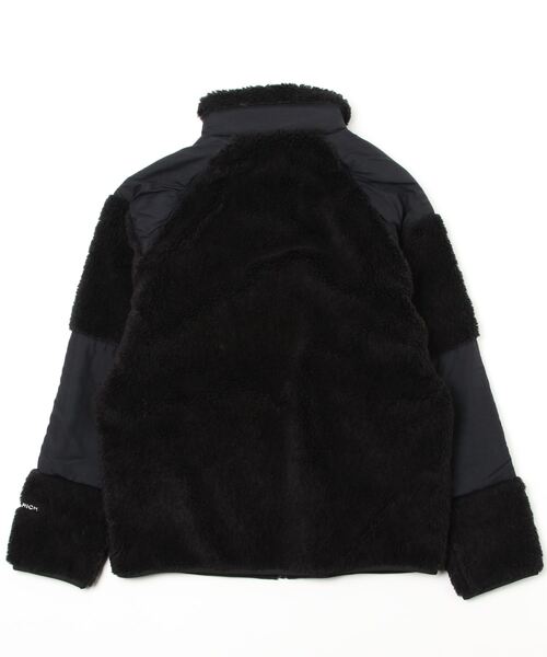 Woolrich / TERRA PILE FLEECE JACKET/M/ポリエステル/BLK/無地/WJOU0075 WOOLRICH（ウールリッチ）の「WOOLRICH / ウールリッチ：TERRA PILE