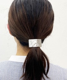 歪みプレートヘアゴム