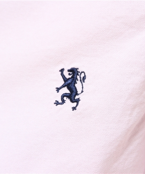GIORDANO（ジョルダーノ）の「[GIORDANO]ライオン刺繍オックスシャツ（シャツ/ブラウス・レディース・ホワイト/グリーン/サックスブルー/ネイビー/ピンク/ライトピンク・SMALL/MEDIUM/LARGE）」の19枚目の写真
