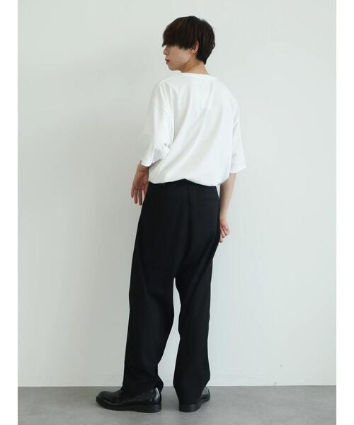 koe(コエ)の「【ジェンダーレス】ワッペン刺繍アーチロゴ半袖Tシャツ*(Tシャツ/カットソー・レディース・ホワイト系その他/ホワイト/グリーン/ブラック・M/L/XL)」の22枚目の写真