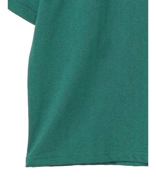 koe(コエ)の「【ジェンダーレス】ワッペン刺繍アーチロゴ半袖Tシャツ*(Tシャツ/カットソー・レディース・ホワイト系その他/ホワイト/グリーン/ブラック・M/L/XL)」の8枚目の写真