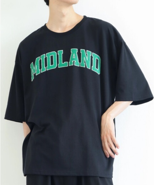 koe(コエ)の「【ジェンダーレス】ワッペン刺繍アーチロゴ半袖Tシャツ*(Tシャツ/カットソー・レディース・ホワイト系その他/ホワイト/グリーン/ブラック・M/L/XL)」の3枚目の写真