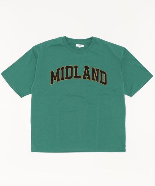 koe(コエ)の「【ジェンダーレス】ワッペン刺繍アーチロゴ半袖Tシャツ*(Tシャツ/カットソー・レディース・ホワイト系その他/ホワイト/グリーン/ブラック・M/L/XL)」の9枚目の写真