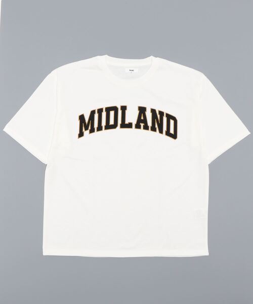 koe(コエ)の「【ジェンダーレス】ワッペン刺繍アーチロゴ半袖Tシャツ*(Tシャツ/カットソー・レディース・ホワイト系その他/ホワイト/グリーン/ブラック・M/L/XL)」の14枚目の写真