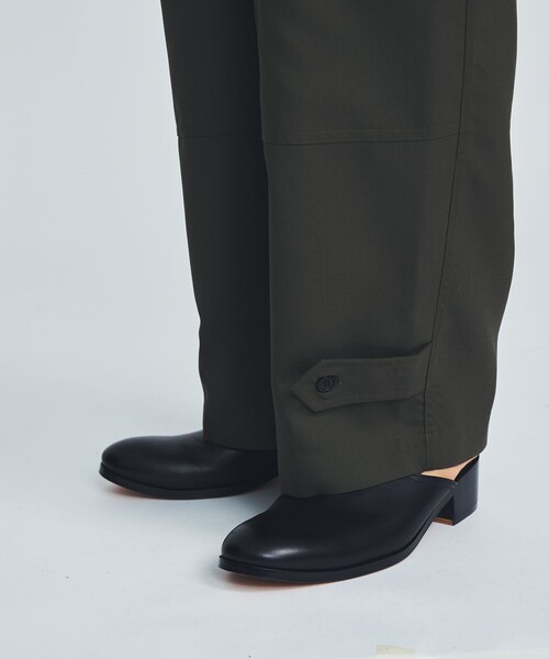 marka（マーカ）の「STUDIOUS別注 CARGO PANTS（カーゴパンツ・メンズ・ホワイト/ブラック/カーキ・1/2）」の4枚目の写真