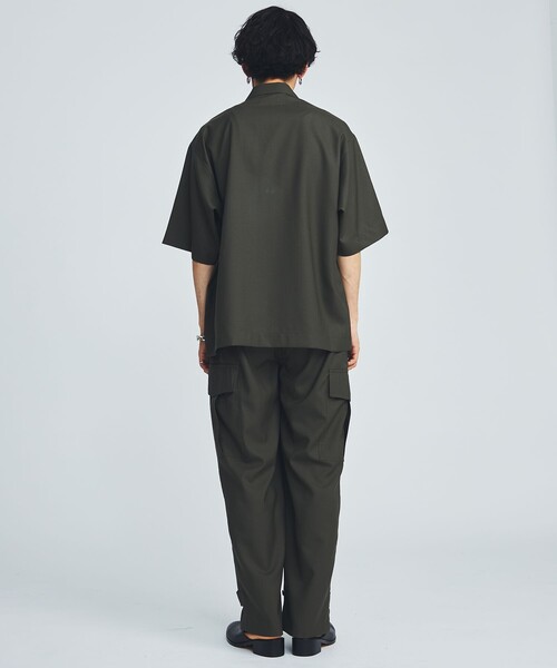 marka（マーカ）の「STUDIOUS別注 CARGO PANTS（カーゴパンツ・メンズ・ホワイト/ブラック/カーキ・1/2）」の21枚目の写真