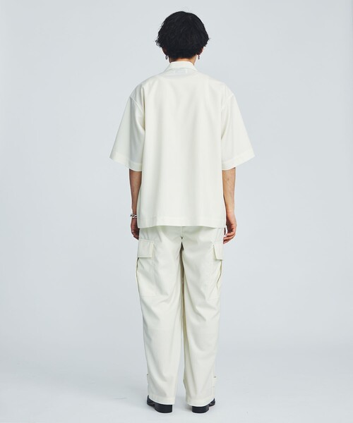marka（マーカ）の「STUDIOUS別注 CARGO PANTS（カーゴパンツ・メンズ・ホワイト/ブラック/カーキ・1/2）」の15枚目の写真