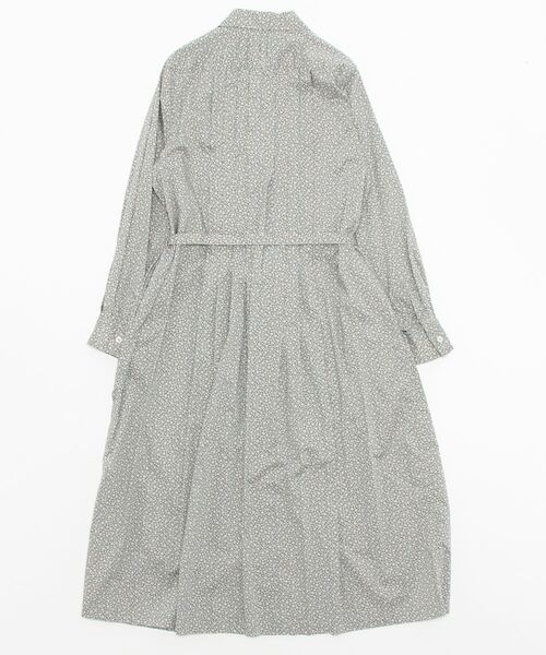 GRANDMA MAMA DAUGHTER（グランマママドーター）の「【 GRANDMA MAMA DAUGHTER / グランマ ママ ドーター 】 ペルヴィアンピマ タック シャツ ワンピース GE2111251 KTI（ワンピース・レディース・サックスブルー・000）」の2枚目の写真