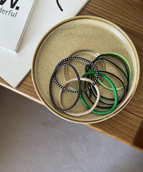 LOWRYS FARM（ローリーズファーム）の「カラフルセットヘアゴム　343320（ヘアゴム・レディース・ピンク/ブルー/グリーン・FREE）」の2枚目の写真