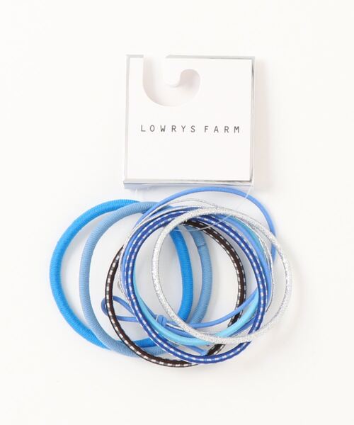 LOWRYS FARM（ローリーズファーム）の「カラフルセットヘアゴム　343320（ヘアゴム・レディース・ピンク/ブルー/グリーン・FREE）」の6枚目の写真