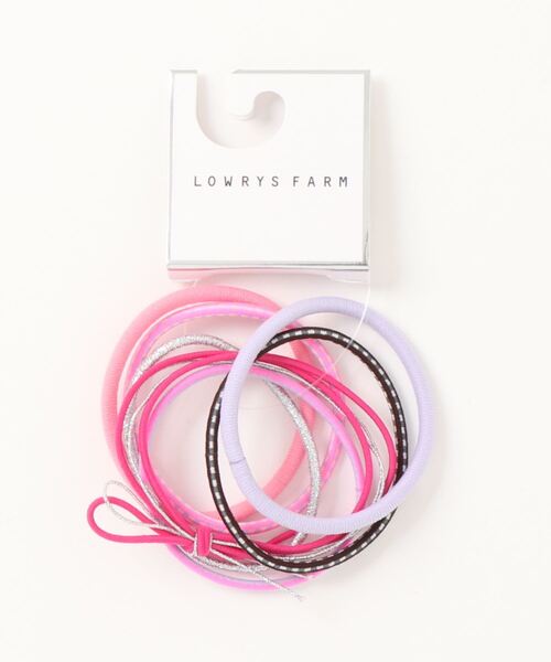 LOWRYS FARM（ローリーズファーム）の「カラフルセットヘアゴム　343320（ヘアゴム・レディース・ピンク/ブルー/グリーン・FREE）」の10枚目の写真