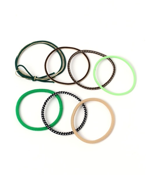 LOWRYS FARM（ローリーズファーム）の「カラフルセットヘアゴム　343320（ヘアゴム・レディース・ピンク/ブルー/グリーン・FREE）」の15枚目の写真