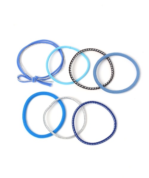 LOWRYS FARM（ローリーズファーム）の「カラフルセットヘアゴム　343320（ヘアゴム・レディース・ピンク/ブルー/グリーン・FREE）」の7枚目の写真