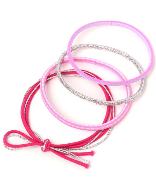 LOWRYS FARM（ローリーズファーム）の「カラフルセットヘアゴム　343320（ヘアゴム・レディース・ピンク/ブルー/グリーン・FREE）」の12枚目の写真