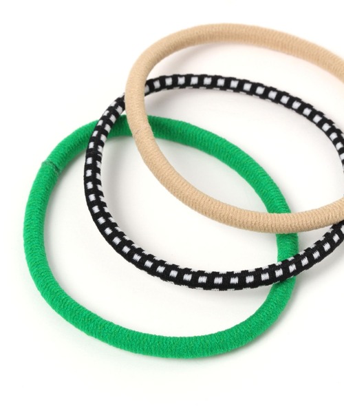 LOWRYS FARM（ローリーズファーム）の「カラフルセットヘアゴム　343320（ヘアゴム・レディース・ピンク/ブルー/グリーン・FREE）」の5枚目の写真