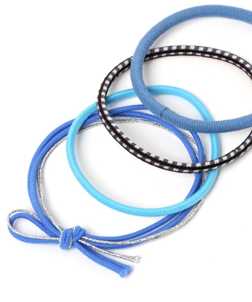 LOWRYS FARM（ローリーズファーム）の「カラフルセットヘアゴム　343320（ヘアゴム・レディース・ピンク/ブルー/グリーン・FREE）」の8枚目の写真