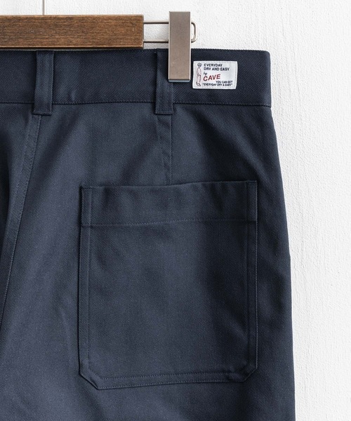 Audience（オーディエンス）の「CAVE カツラギユーティリティワイドテーパードパンツ AUD3525（スラックス・メンズ・ネイビー/アーミー/キナリ/カーキ・L/XL/M）」の20枚目の写真