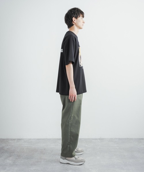 Audience（オーディエンス）の「CAVE カツラギユーティリティワイドテーパードパンツ AUD3525（スラックス・メンズ・ネイビー/アーミー/キナリ/カーキ・L/XL/M）」の8枚目の写真